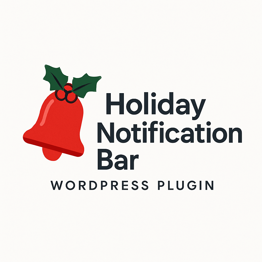 holiday notification bar wordpress plugin by team dev2wp